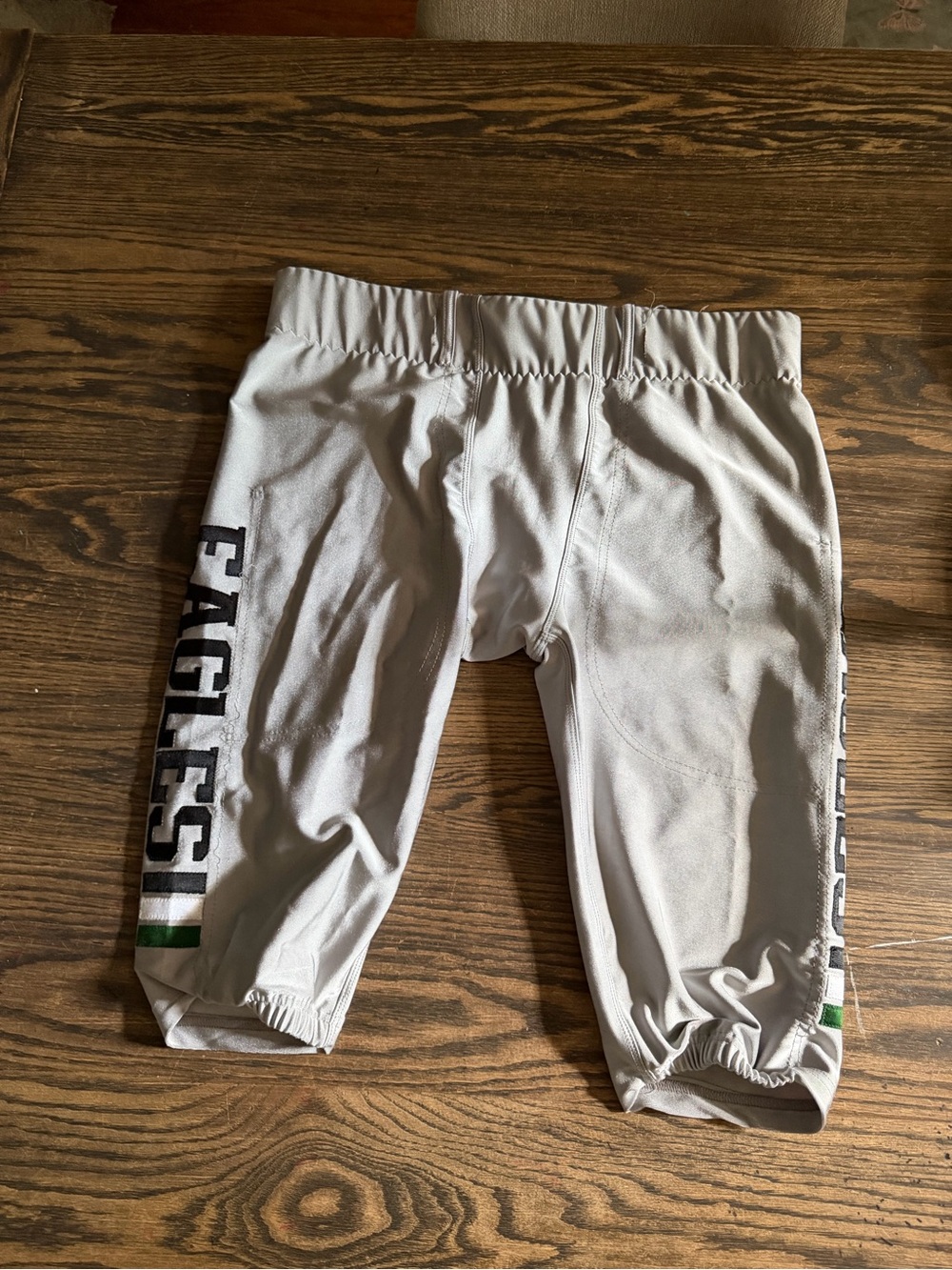 Gray Men's Football pants with Side 'EAGLES' Print